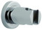 Milano Mirage Wall Mounted Round Hand Shower Handset Bracket - Chrome