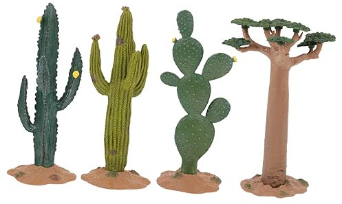 Cactus Artificiales Pequeño Modelo De Cactus para Paisaje Decoración Vívida para El Hogar Y La Oficina.