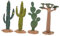 Cactus Artificiales Pequeño Modelo De Cactus para Paisaje Decoración Vívida para El Hogar Y La Oficina.
