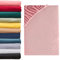 Beqnat Spannbettlaken 180x200cm - 200x200cm Winter Teddy Plüsch Bettlaken Flauschig Fleece Spannbetttuch Cashmere Touch Kuschelig Spannleintuch | Farbe: Rosa
