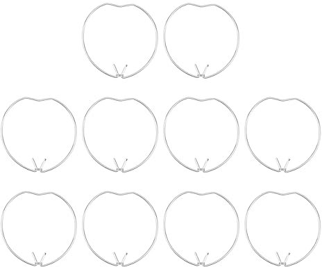 Desenda 10 PCS GU10 MR16 Spotlight Clips Lamp Retaining Spring Clasp Clips Replacement Downlight Spring Clamps for Diameter 50MM LED Halogen Bulb Holders