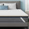 DEWINNER Surmatelas 160 x 200, Surmatelas en Mousse à Mémoire de Forme Gel, Mousse en Matériau Bambou, Épaisseur 7,5CM, Surmatelas Ergonomique, Ventilé Haute Densité, Housse Hypoallergénique Lavable