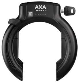 AXA Imenso XL Rahmenschloss Naz (Werkstatt/Unpackaged), Schwarz, One Size