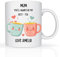 Star Online Personalised Mothers Day Mugs Gifts for Mum from Daughter & Son 11oz Ceramic Coffee Cup Birthday Present You'll Always Be My Best Tea Nan Grandma Novelty Mug (Best Tea)