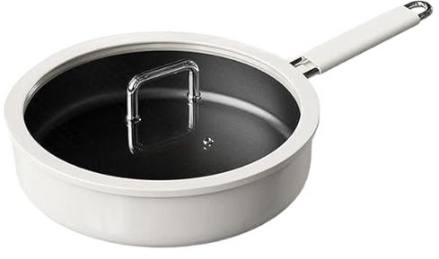 Titan-Antihaft-Pfanne, Keramik-Bratpfanne, ofenfestes Kochgeschirr, langlebiges Kochwerkzeug für Induktion, Elektroherd, Küchenzubehör zum Sautieren, Braten, Kochen, Erhitzen von Speisen