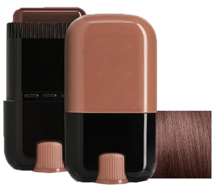 Barra para retocar el color del cabello, tinte para el cabello 2 en 1 con peine, seguro, cómodo, resistente al agua y al sudor, apto para hombres y mujeres