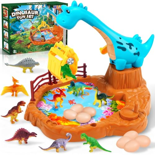 WEARXI Dinosaurier Spielzeug ab 2 3 Jahre, Dino Greifspiel für Kinder | Dino Greifspiel für Kinder, Kinderspielzeug ab 2 3 Jahre, Einschulung Spielzeug ab 1 2 3 Jahre Geschenk Junge Mädchen