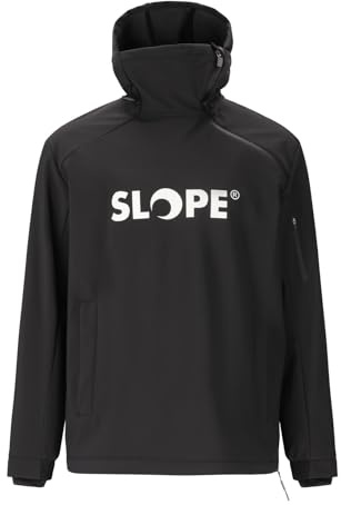 SLOPE Fletcher M Softshell Hoodie W-PRO 8000 BLACK - S