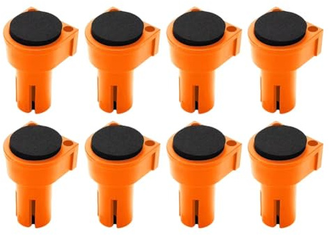 Onchdbfhuu Werkzeugset 8 PCS Werkbank Peg Bremsstopper Klemme 19mm Tischler Tisch Begrenzungsblock
