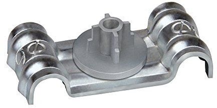 Celo Metallclip DFT 8 doppelt Rohrschellen, Kabelschellen feuerbeständig, Stahl verzinkt - 100 Stück