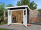 weka Gartenhaus 179 Gr. 2, anthrazit, 28 mm, DT