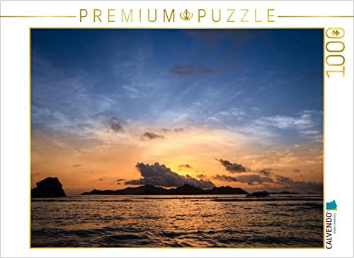 CALVENDO Puzzle EIN Motiv aus dem Kalender Seychellen - Das letzte Paradies auf Erden | 1000 Teile Lege-Größe 64 x 48 cm Foto-Puzzle für glückliche Stunden