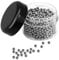 CODIRATO 1000 Billes de Nettoyage en Acier Inoxyable - Perles de Nettoyage Efficace pour Carafes, Bouteilles, Bocaux