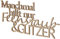 Rayher Holzschrift Feenstaub & Glitzer,FSC zertifiziert, natur, 24 x 12,2 x 0,4 cm, Schriftzug Holz, Wanddekoration Holz, 46425505