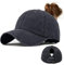 Tuopuda Baseball Cap Damen Schachtelhalm Kappe Retro Ponytail Cap Vintage Basecap Pferdeschwanz Outdoor Baseball Kappen Sports Freizeit Einstellbare Baseballmütze Sonnenhut Schirmmütze