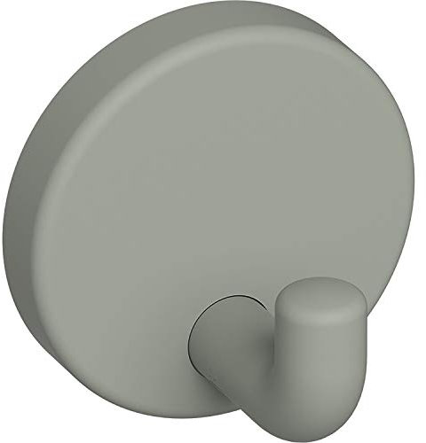 HEWI 801.90B010 95 Mantelhaken 801.90.010 ø 40 mm, Tiefe 30 mm, Farbe: Polyamid Felsgrau