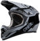 O'NEAL | Mountainbike-Helm | MTB Downhill | Robustes ABS, Ventilationsöffnungen für Luftstrom & Kühlung, ABS Außenschale | Backflip Helmet STRIKE | Erwachsene | Schwarz Grau | Größe L