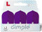 L-Style Champagne L3 Shape Dimple Deep Purple - Dart Flights