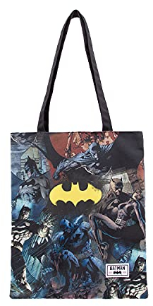 DC Comics Batman Darkness-Bolsa de la Compra Shopping Bag, Multicolor, 33 x 40 cm