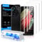Mowei [3+2 Pack for Galaxy S21 Ultra Screen Protector [100% Fingerprint Unlocking] 3X 3D Curved Tempered Glass & 2X Camera Lens Protector for Samsung S21 Ultra 5G