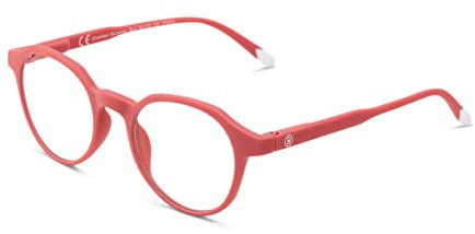 BARNER - Unisex-Blaulichtbrille ohne Sehstärke, Bildschirmschutz, Modell Chamberi Burgundy Red