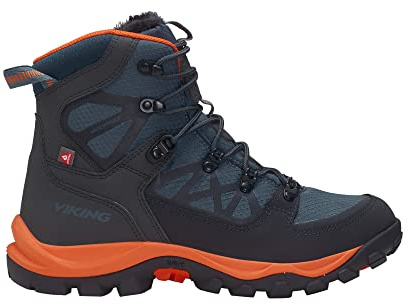Viking Unisex Co​n​s i​c​t​o​r​ Hi​g​h​ WP M Walking Shoe, Navy/Demin, 43 EU