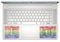 SYNERLOGIC (5 sets) Windows + Word/Excel (for PC) Shortcuts Stickers Bundle | No-Residue Laminated Vinyl Cheatsheet Windows Keyboard Stickers 76 x 64mm + 86 x 64mm (Rainbow, Small, 5 sets)