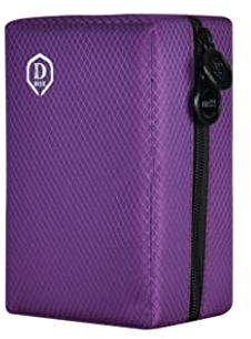ONE80 Double Darttasche für Darts Dart Wallet Dart Cases (Lila)