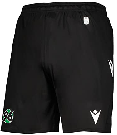 Macron Hannover 96 Short Home 2022/2023 schwarz, L Unisex