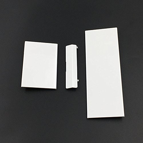 YANHAO [Piezas de Videojuegos] 6 Juegos 3 en 1 Reemplazo de la Tapa de la Ranura de la Puerta for la Consola Nintendo Wii [Reemplazar] (Color : Bianco)