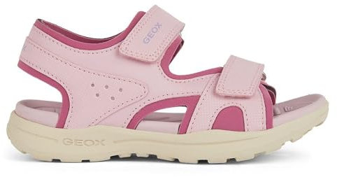 Geox J Vaniett Girl A, Sandalia, Pink Fuchsia, 33 EU