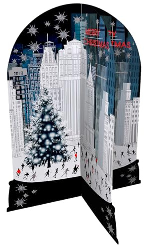 3D Adventskalender Weihnachten mit 24 Fenstern - New York