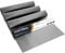 Extra Large Oven Liners for Bottom of Oven (3 Pack) - Universal Non-Stick Liner for Fan Assisted Cooking, 58.4 x 41.3 cm Kitchen Essentials, Protector Sheets, Save Time & Clean Easily (Silver)