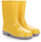 Lemigo Bambini Stivali da Pioggia Ragazzi Ragazze Scarpe di Gomma Elza (Giallo, 22)