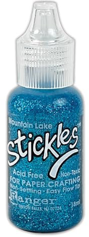 RANGER INDUSTRIES Colla glitterata, blu, taglia unica