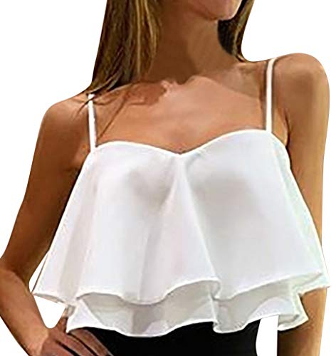 Top mit Integriertem Bh Damen V Ausschnitt Elegant Ärmellose Blusentop Blusen Tops Backless Slim Fit Rückenfreies Tops Cami Oberteile Neu Im Sommer Strassenmode