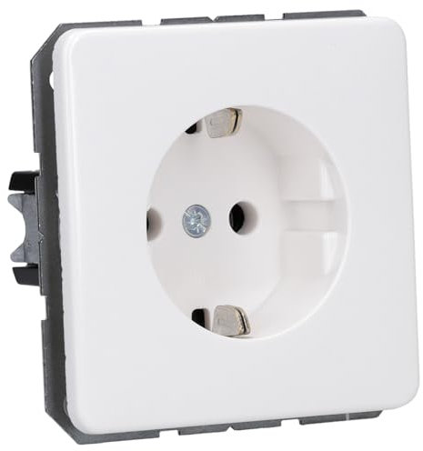 JUNG CD1520WW SCHUKO Steckdose (Duroplast) Alpinweiß Serie CD