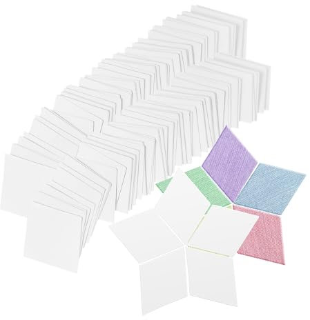 BESPORTBLE 300stücke Patchwork-papiervorlagen Quilting-schnittmuster Papier-piecing-formen Für Handarbeiten Diy-quilting-projekte Anfänger Und Heimwerker