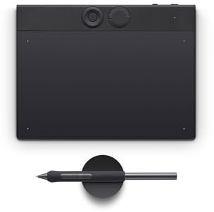 Wacom Intuos Pro Small, la Tablette à Stylet innovante INCL. Wacom Pro Pen 3, compacte et légère - idéale pour Les créateurs.