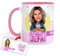 Kembilove Taza Personalizada para Jefas con Caricatura | “¡La Mejor Jefa!” + Nombre | Regalo Original y Bonito para Mujeres Líderes | Cerámica 330ml Apta para Microondas y Lavavajillas