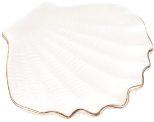 TOMETURE Plateau de Présentation à Bijoux en Céramique, Coupelle pour Clés et Petits Accessoires, pour Anniversaire et Salon