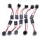 Cylewet CYT1027 interner Lautsprecher für Mainboard, Buzzer Computergehäuse, Buzzer für Arduino (10 Stück)