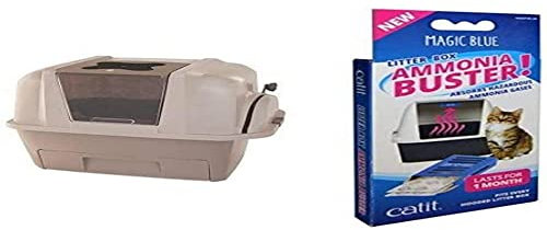 Catit Design Smartsift Sifting Cat Pan and Ammonia Buster