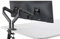 REKT EZ-2 Support premium pour 2 écrans Moniteur Téléviseur jusqu'à 32 VESA 75/100 - Bras Articulé Ergonomique verin à gaz - Hauteur Réglable Inclinaison Pivot Fixation Bureau - Supporte jusqu'à 9 kg