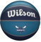Wilson Basketball NBA TEAM TRIBUTE, CHARLOTTE HORNETS, Outdoor, Gummi, Größe: 7