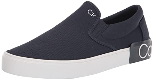 Calvin Klein Herren Ryor Sneaker, Navy Canvas 400, 42 EU