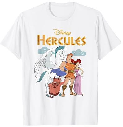 Disney Hercules Classic Group Shot Vintage T-Shirt