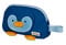 Samsonite Happy Sammies Eco - Sac de toilette, 23 cm, 2,5 L, bleu (Penguin Peter)
