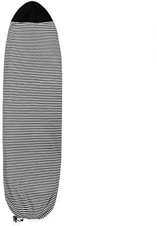 DONGKER Surfboard Socke, Leicht Polyester Surfbrett-Sockenabdeckung,Surfbrett-Schutzhülle mit Kordelzug und Spitznasenschutz für Shortboard Longboard Standup Paddleboard