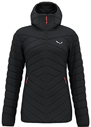 SALEWA Piumino Brenta RDS da donna, Nero, XXS